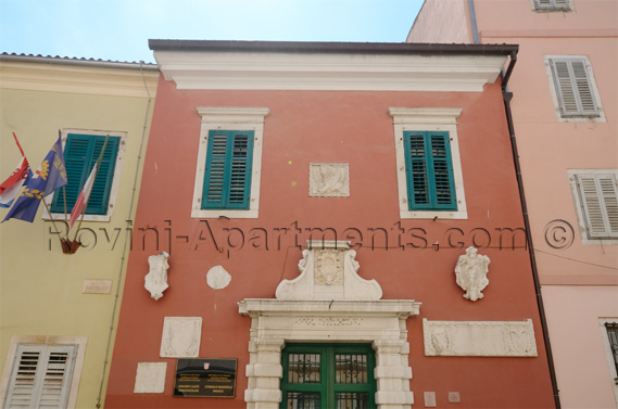 Sights in the Old Town of Rovinj - City Palace